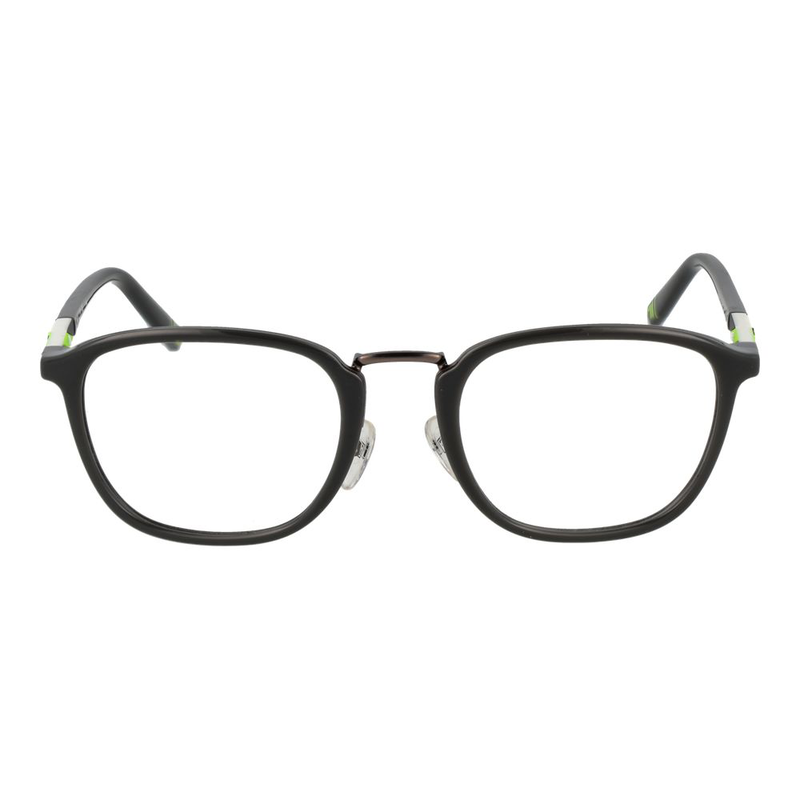 Gray plastic glasses (frames)-null