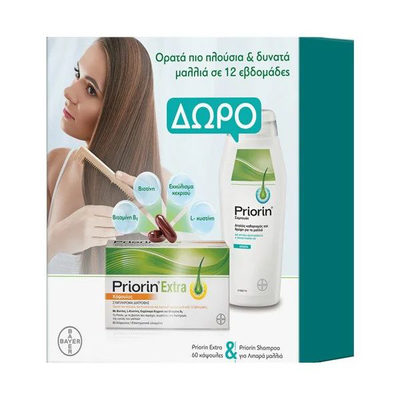 Priorin 60 caps & free priorin shamp gr, . 1
