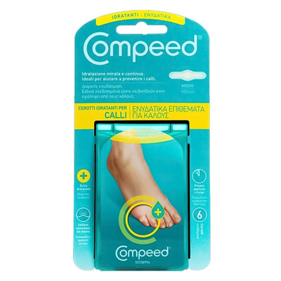 Compeed ενυδατικα καλοι μεσαια 6 τμχ 640 plasters, , medium