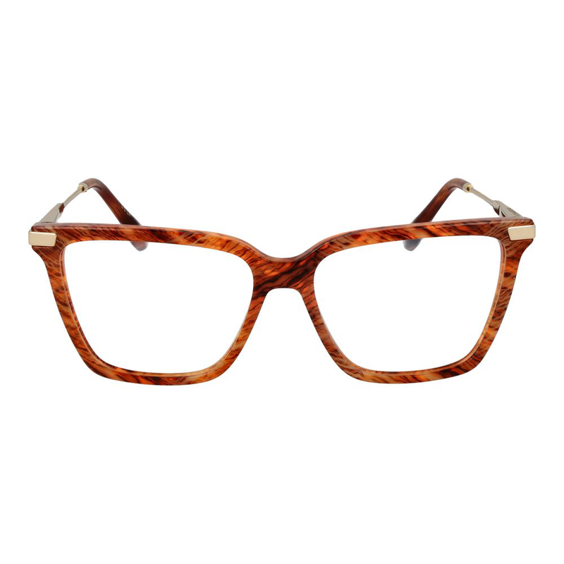 Orange metal & plastic glasses (frames)-null