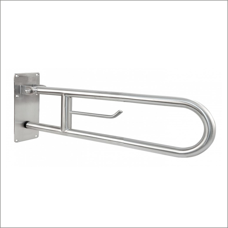 Product image: Satin steady bath handle with paper holder 60cm, , medium-null