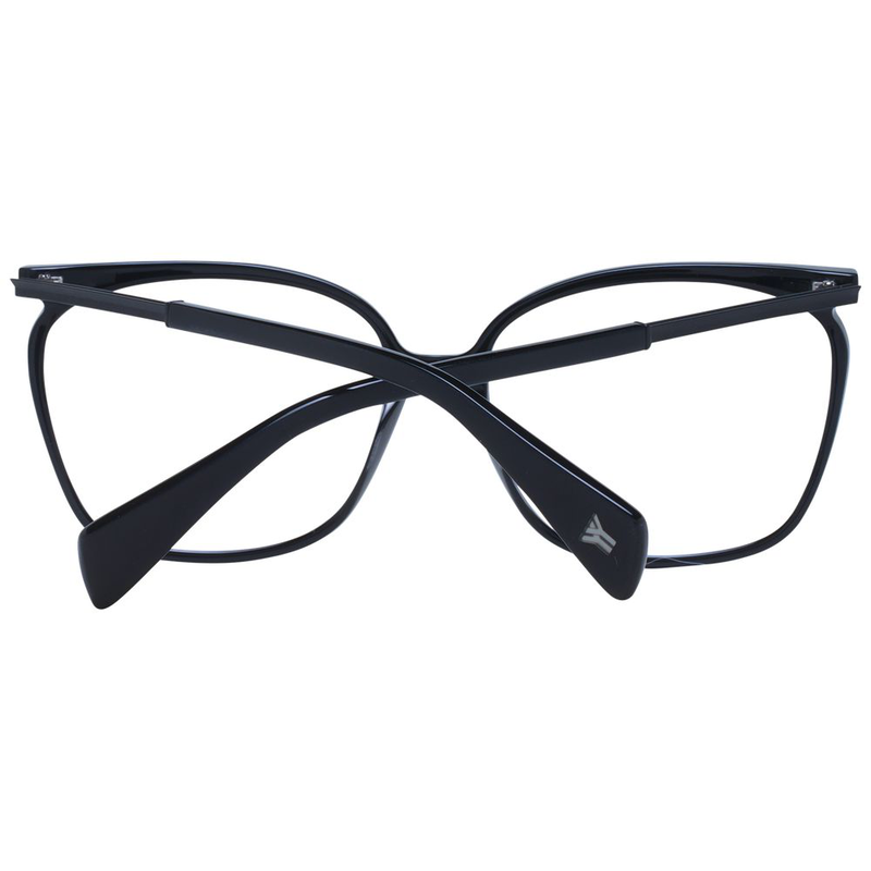 Black acetate glasses (frames)-null
