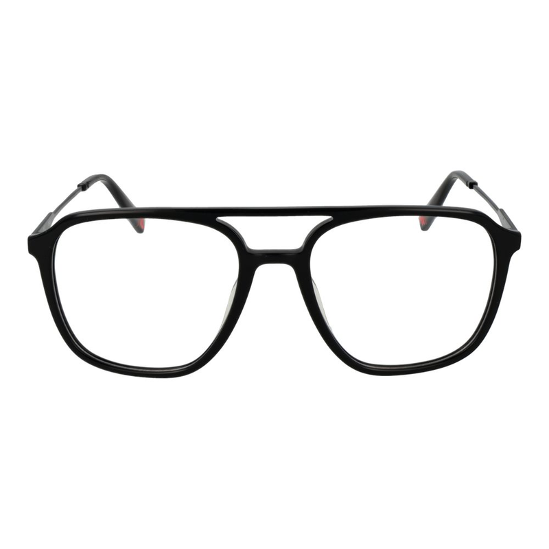 Black stainless steel glasses (frames)-null