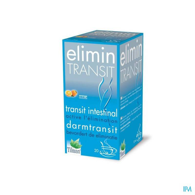 Tilman elimin transit x 20 tea bags with senna & hibiscus to promote intestinal transit