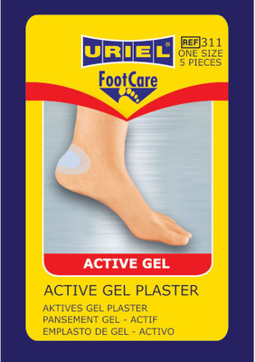 Uriel foot care active gel plaster 311 5pcs, , medium