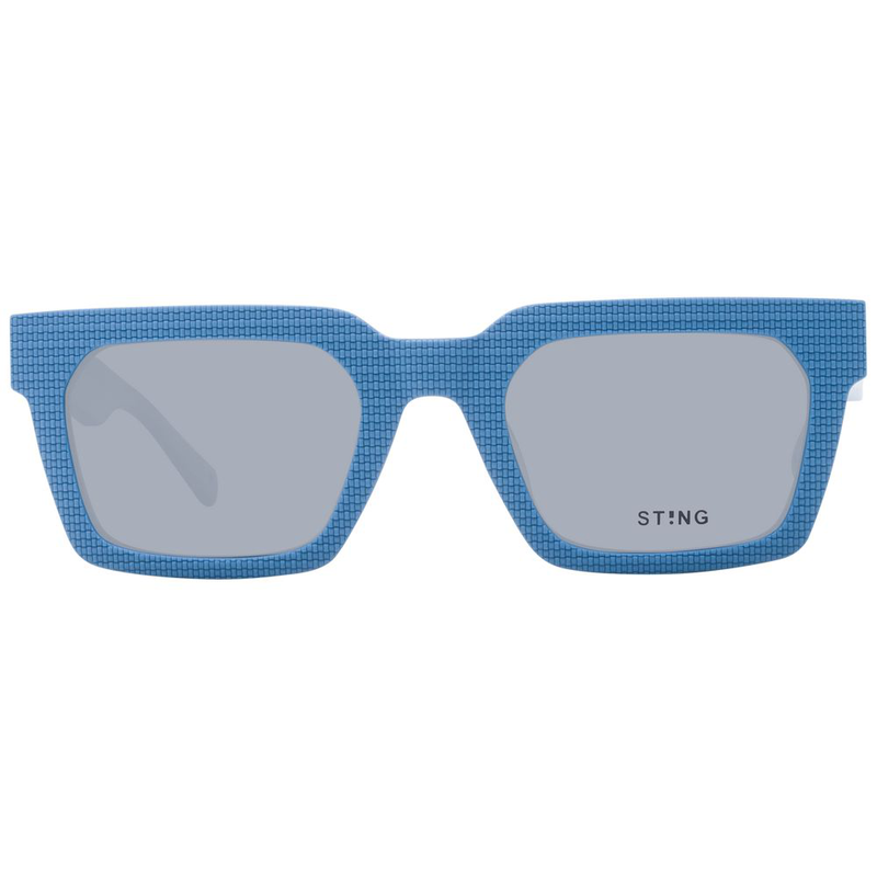 Blue acetate & plastic glasses (frames)-null