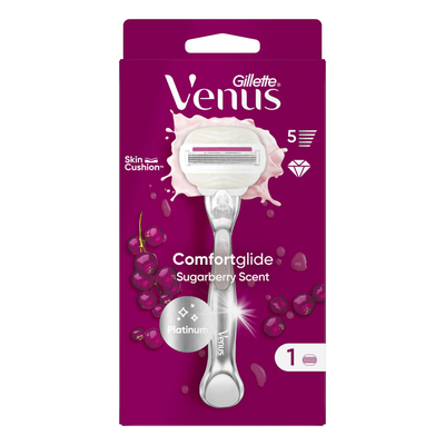 Gillette | venus comfortglide sugarberry | &gamma;&upsilon;&nu;&alpha;&iota;&kappa;&epsilon;ί&alpha; &xi;&upsilon;&rho;&iota;&sigma;&tau;&iota;&kappa;ή &mu;&eta;&chi;&alpha;&nu;ή | &mu;&epsilon; 1 &alpha;&nu;&tau;&alpha;&lambda;&lambda;&alpha;&kappa;&tau;&iota;&kappa;ή &kappa;&epsilon;&phi;&alpha;&lambda;ή, , medium