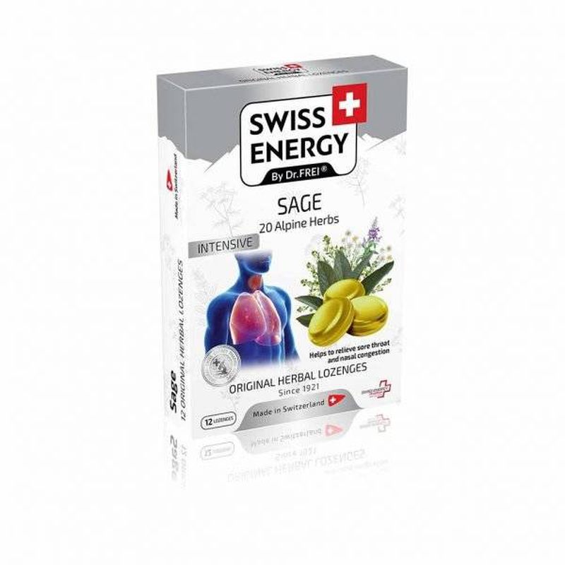 Swiss energy sage x 20 lozenges, , medium-null
