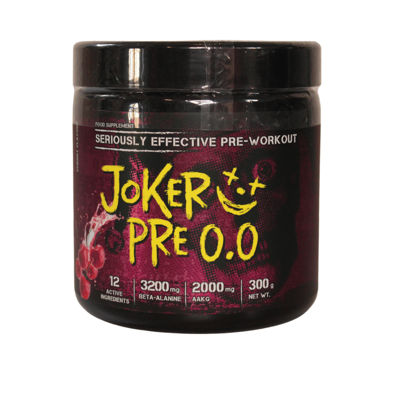 Joker pre 0.0 preworkout 300g  20 servings - fruit punch-null