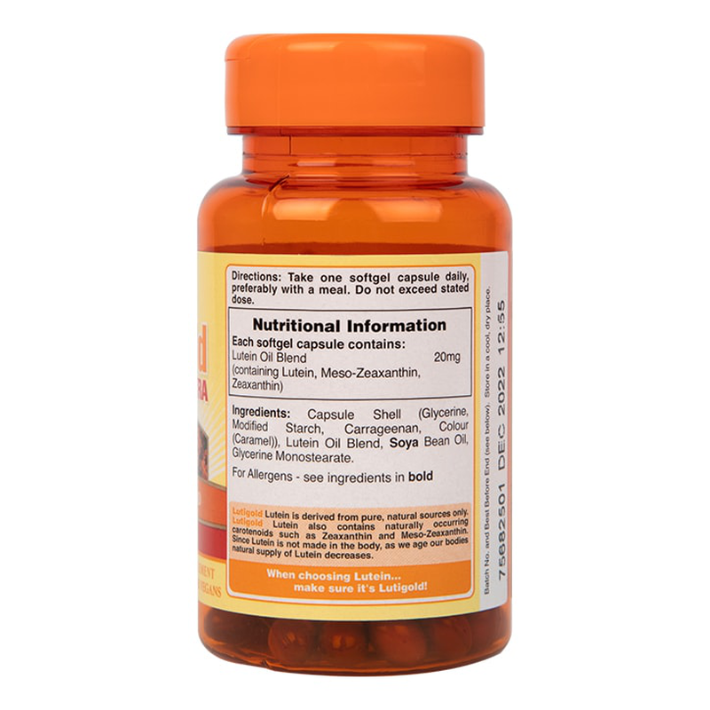 Holland & barrett lutigold extra 30 capsules 20mg-null