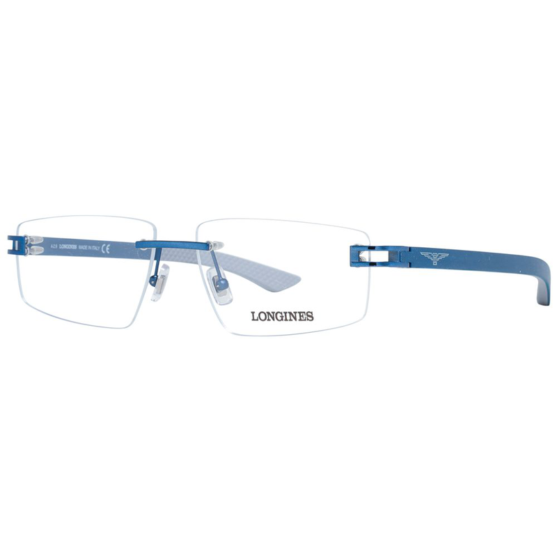 Blue metal glasses (frames)-null