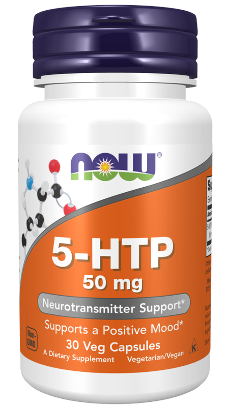 Now foods - 5-htp 50mg x 30 capsules, , medium-null