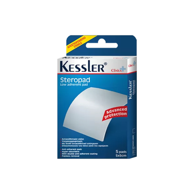 Kessler steropad 5x5cm, plasters, 5