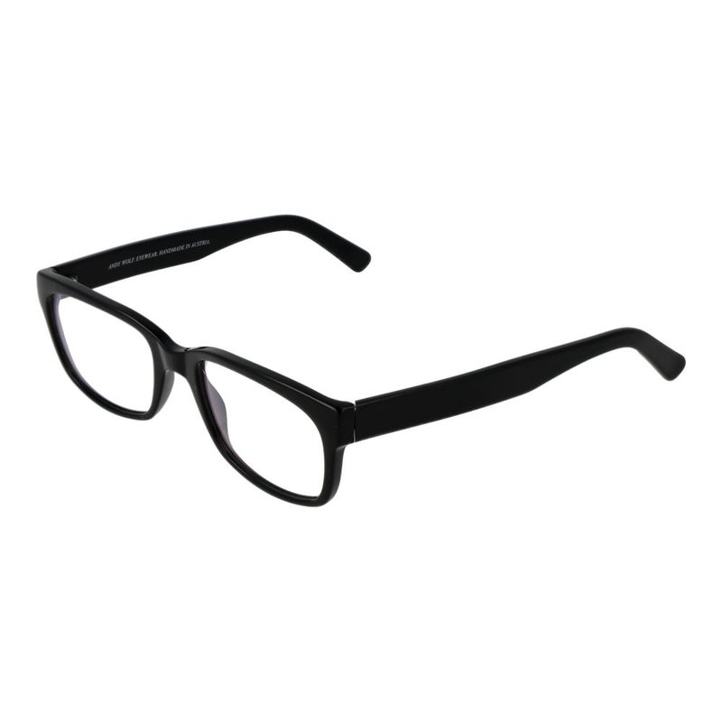 Black acetate glasses (frames)-null