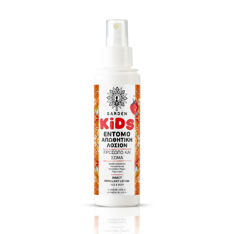 Garden kids insect & tick repellent lotion strawberry face & body 100ml, , medium image number null