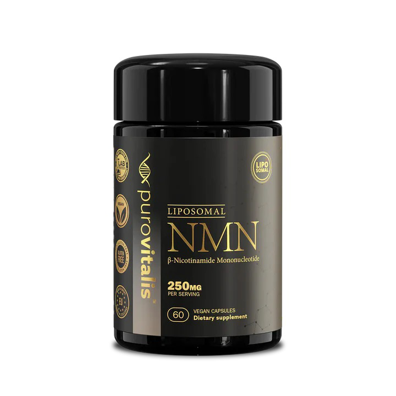 Purovitalis liposomal nmn 60 vegan capsules, , medium-null