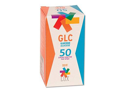 Lux glucosio strisce reattive 50 strips