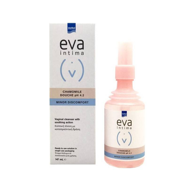 Intermed eva douche chamomile single use vaginal wash 147ml