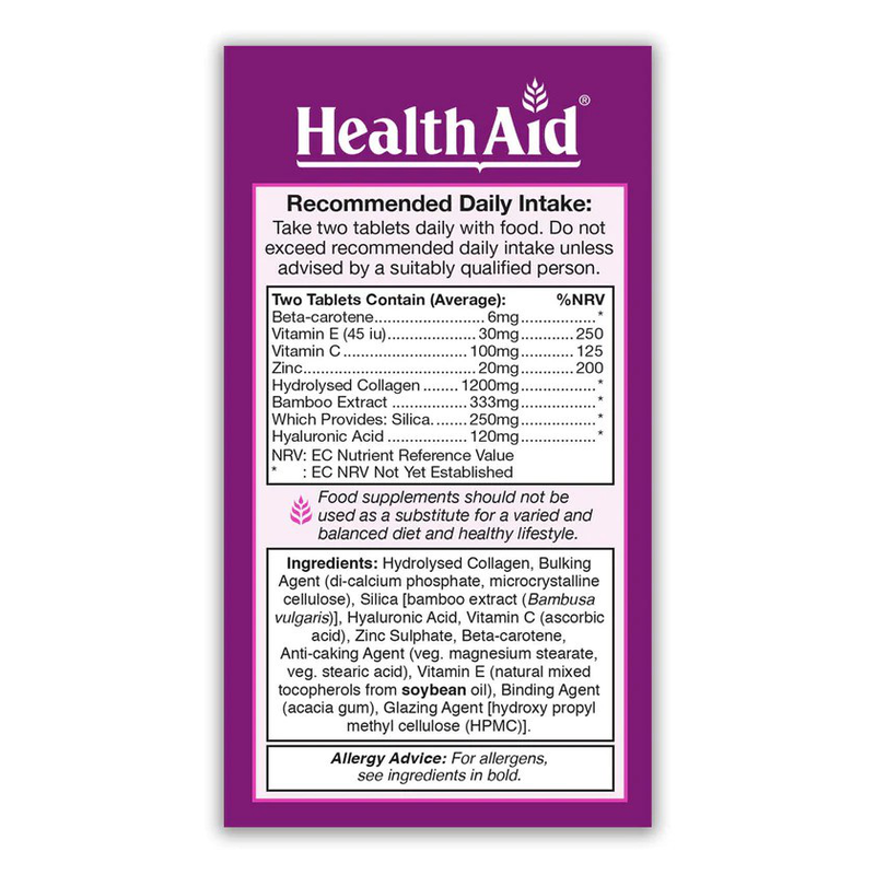 Health aid collagen complex x 60 tablets - specialist care for the skin & joints, , medium image number null