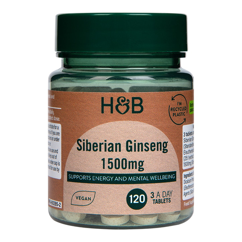 Holland & barrett siberian ginseng 120 tablets-null
