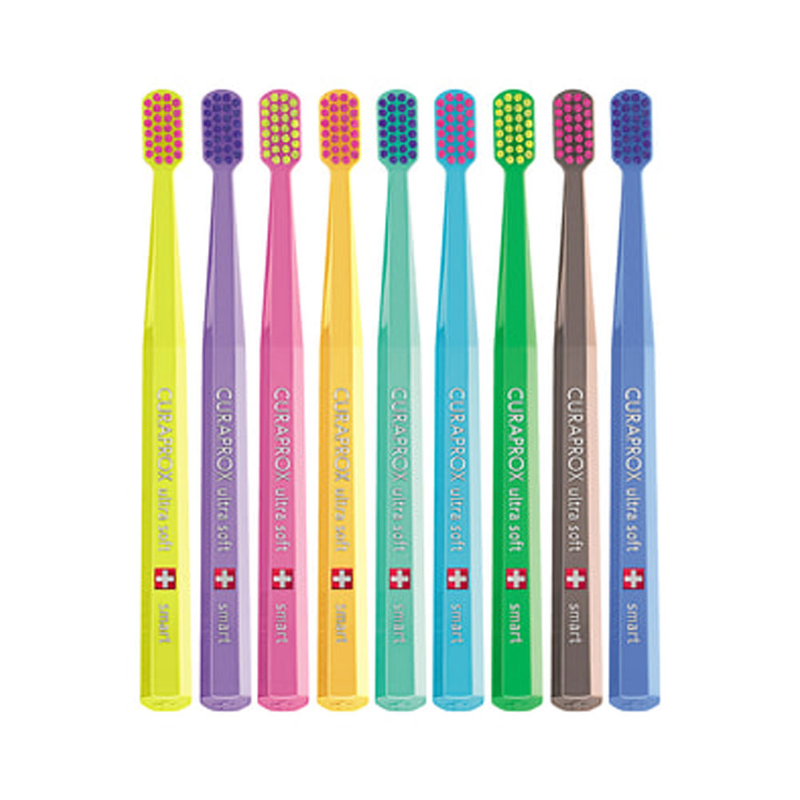 Curaprox cs smart ultra soft manual toothbrush for kids & adults 1pc, , medium-null