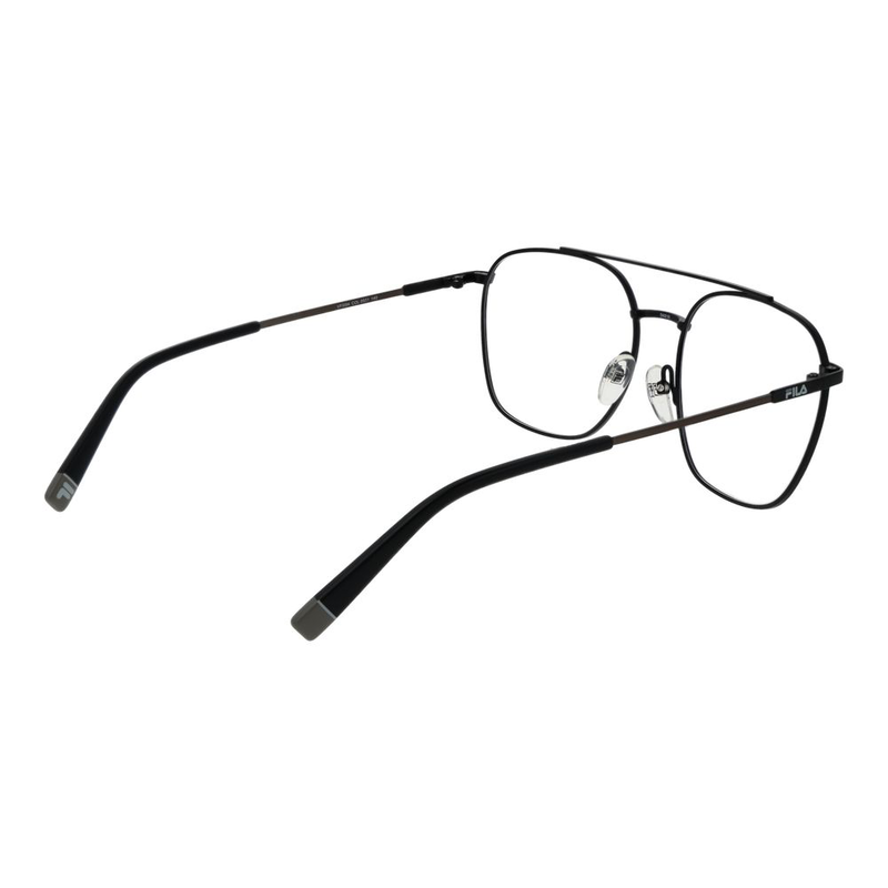 Black stainless steel glasses (frames)-null