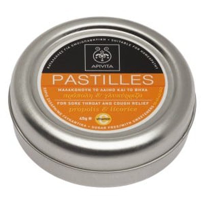 Apivita - pastilles for coughing and sore throat, , medium
