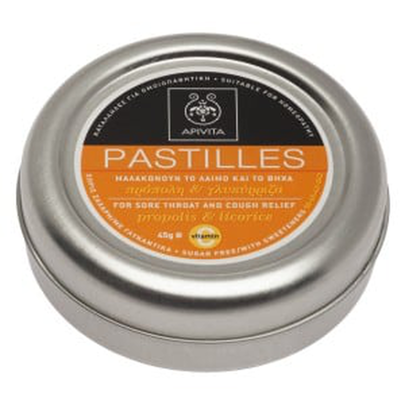 Apivita - pastilles for coughing and sore throat, , medium-null