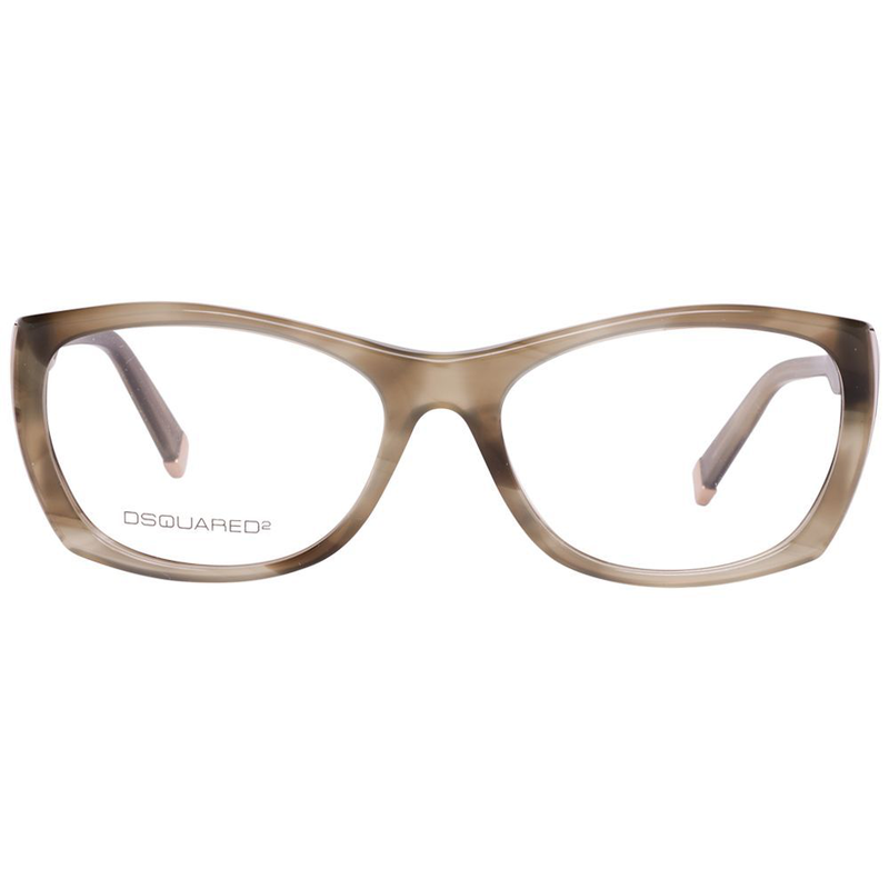 Brown plastic glasses (frames)-null