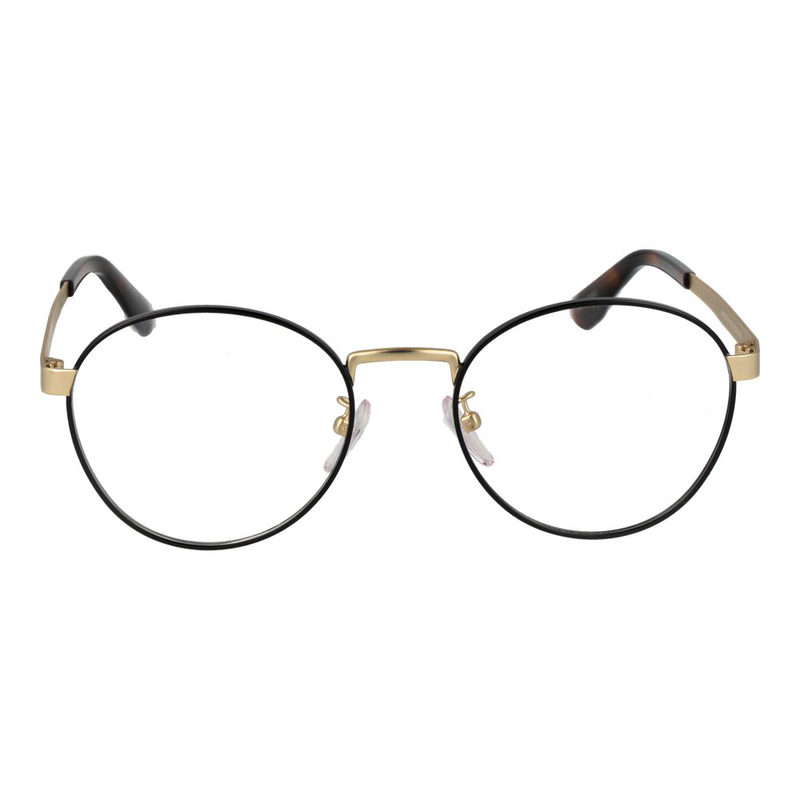 Black metal glasses (frames)-null