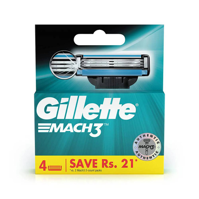 Gillette mach 3, refil, 4