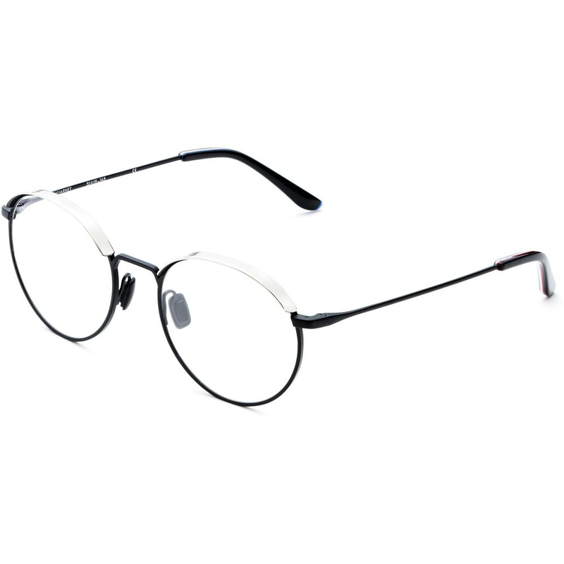 Black stainless steel glasses (frames)-null