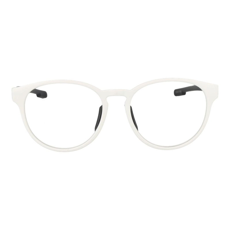 White plastic glasses (frames)-null