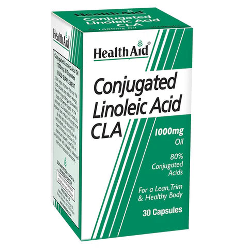 Healthaid cla (conjugated linoleic acid) 1000mg - 30 capsules, , medium-null