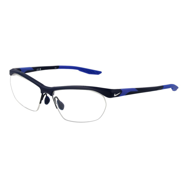 Blue stainless steel glasses (frames)-null