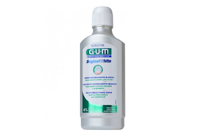 Gum original white fluoride 300ml mouthwash, , medium