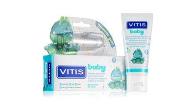 Vitis baby gel ointment for gums 0+ years + thimble gift, 30ml, , medium