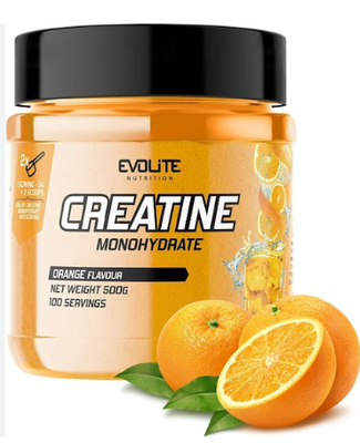 Evolite Creatine Monohydrate 500g-Orange, , medium