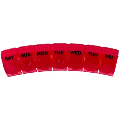 Weekly pill storage box, , medium