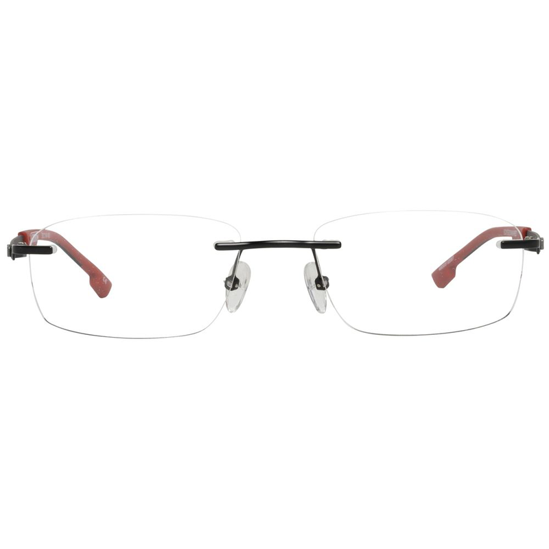 Gray metal glasses (frames)-null