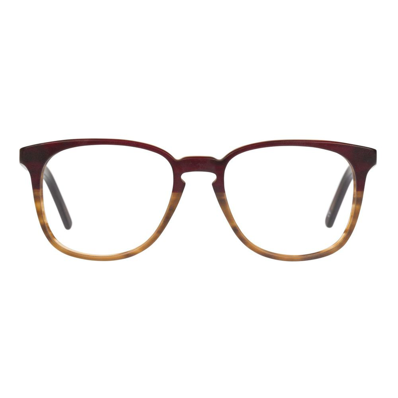 Brown acetate glasses (frames)-null
