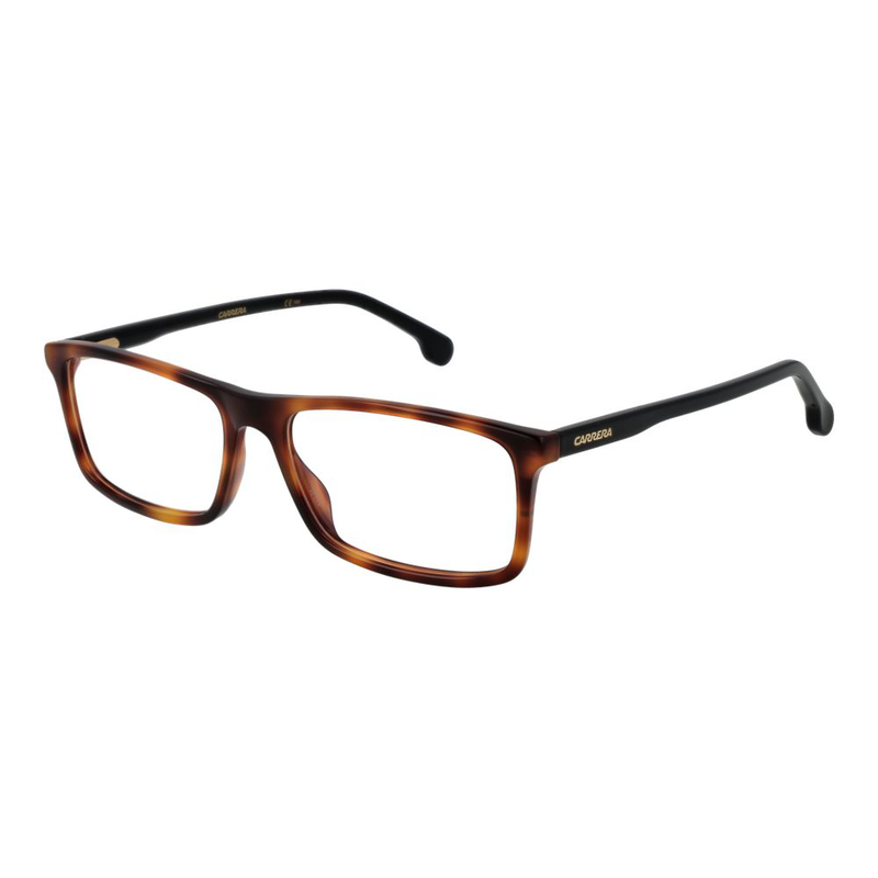 Brown plastic glasses (frames)-null