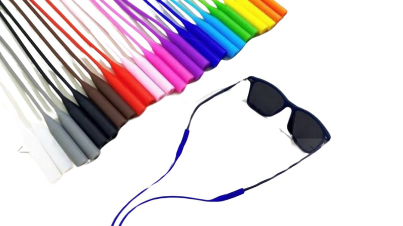 Glasses silicone cord blue-null