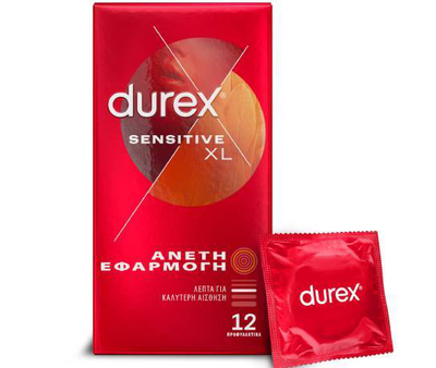 Durex sensitive xl wide fit x 12 pieces, , medium