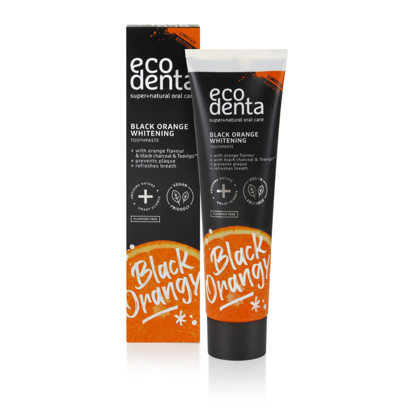 Ecodenta black orange whitening toothpaste 100ml, , medium-null