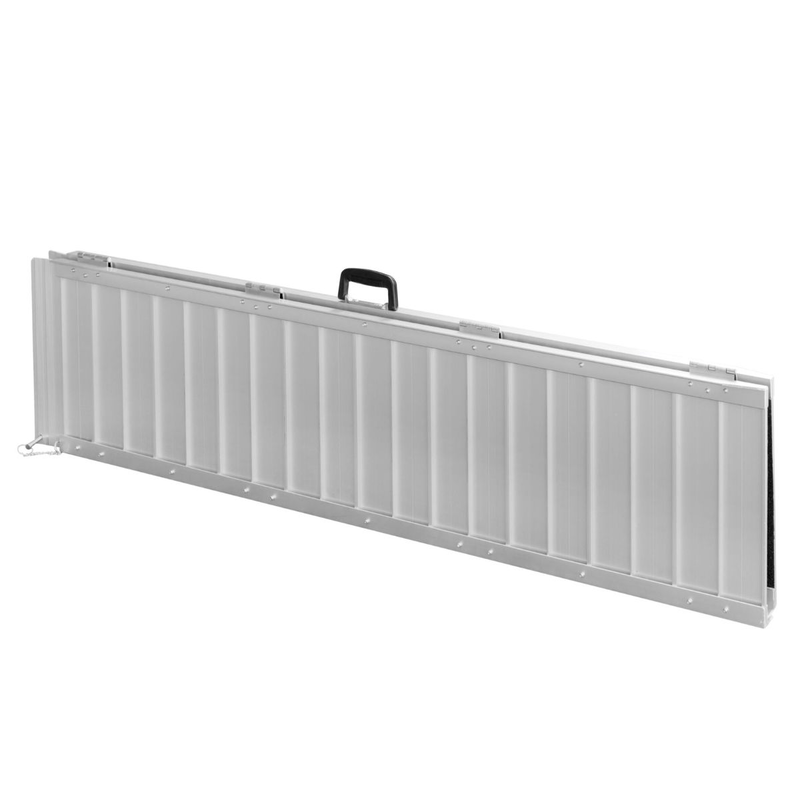 Folding anti-slip wheelchair ramp – 152cm, , medium-null