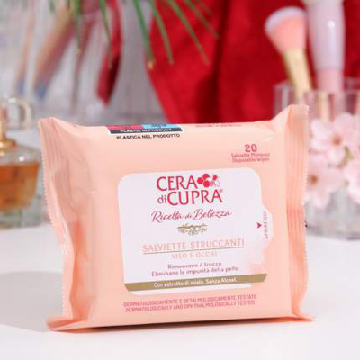 Cera di cupra demake up tissuer, cream