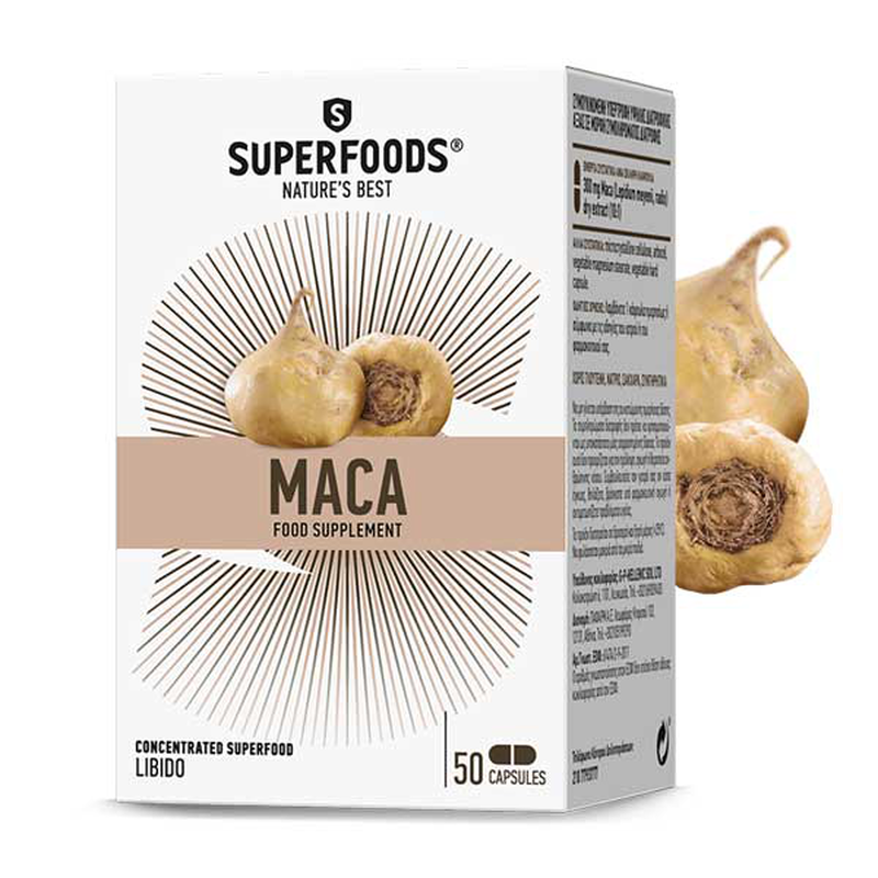 Superfoods maca 50 κάψουλες, , medium-null