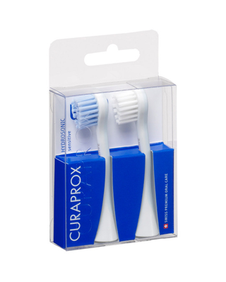 Curaprox hydrosonic sensitive brush heads, , medium