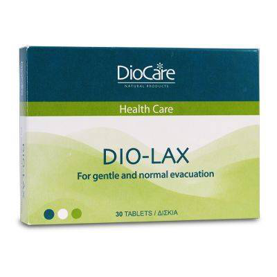 Diocare dio-lax x 30 tablets - a supplement for the relief of constipation symptoms, , medium